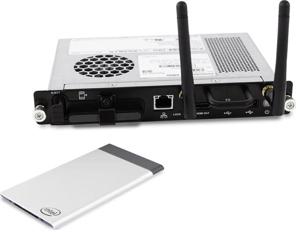 SMART iQ Appliance AM50 for Education - Digital Signage Player - 4 GB RAM - 32 GB - Rockchip - SSD - Windows 10 Pro - with Intel Core m3 Processor Compute Card